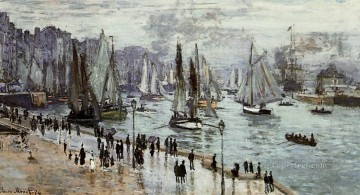 ル・アーブル港から出港する漁船 クロード・モネ Oil Paintings